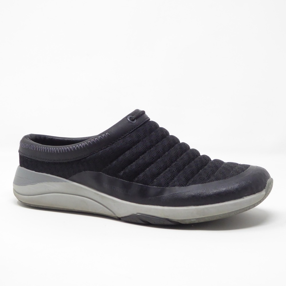 Merrell Womens Applaud Chill Slipper Slip On Shoes Size 6.5 Black J02298